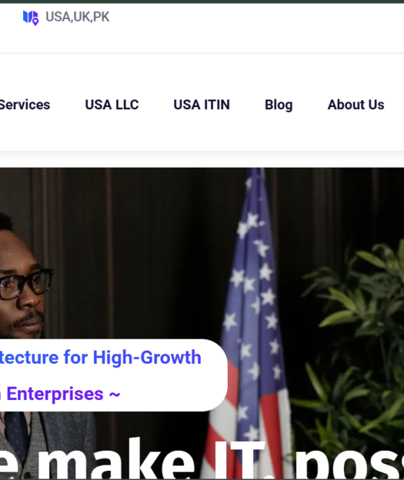 Ecom Finances Company website development 6 Home